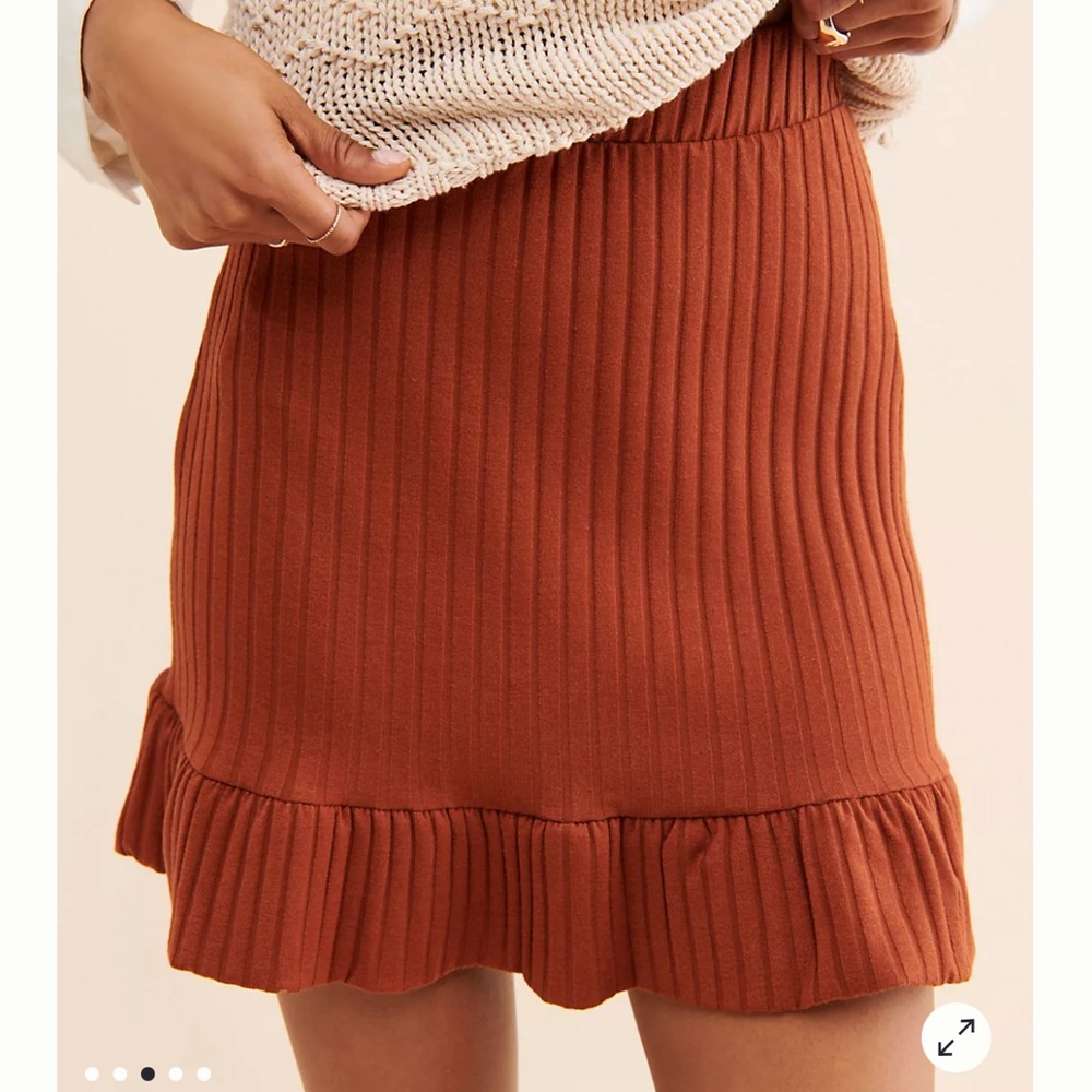 Lost + Wander New Love Mini Skirt, Wine